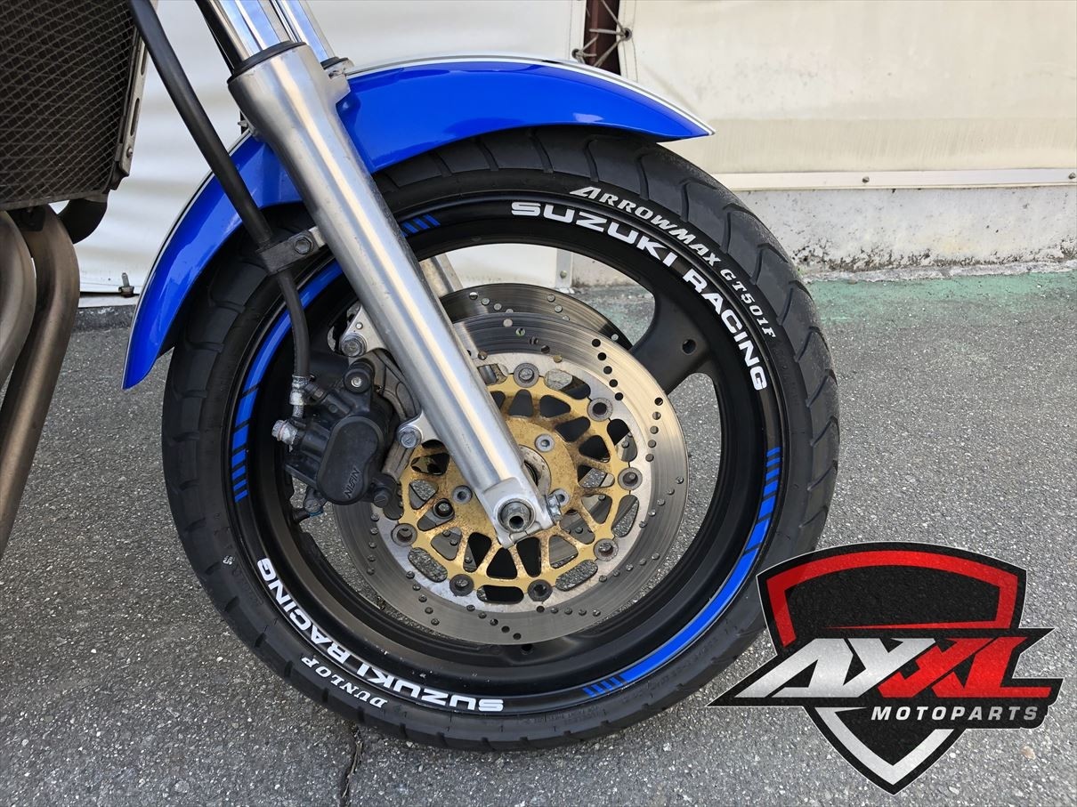 カスタムリムステッカー SUZUKI RACING