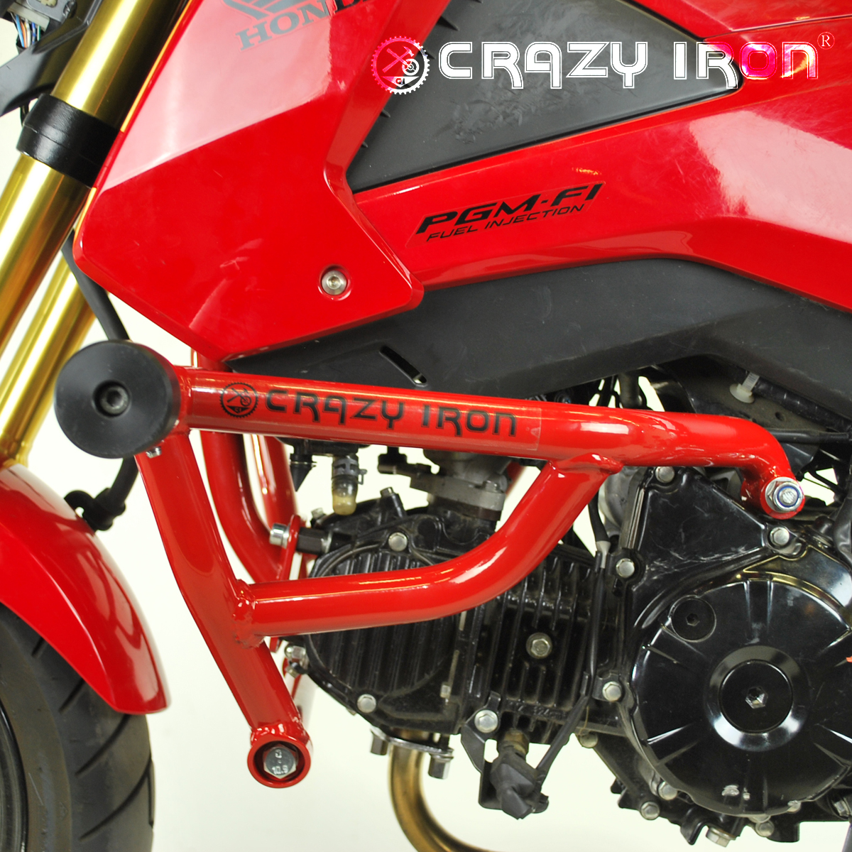 CRAZY IRON スタントケージ ダンパー付き グロム (13-16)