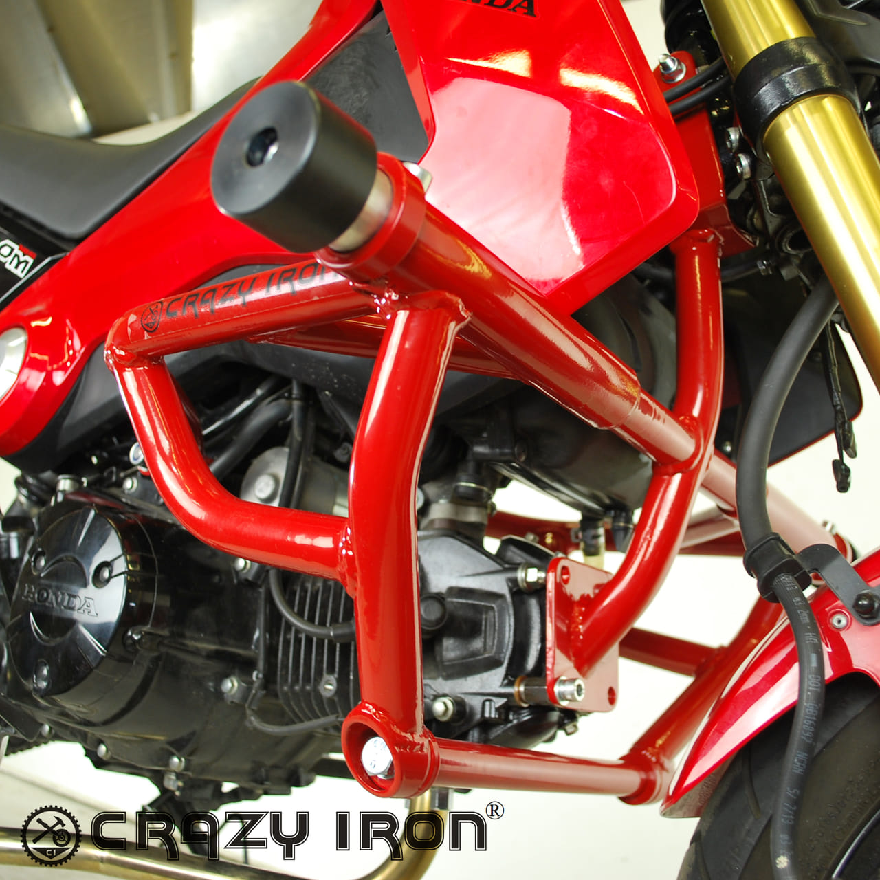 CRAZY IRON スタントケージ ダンパー付き グロム (13-16)