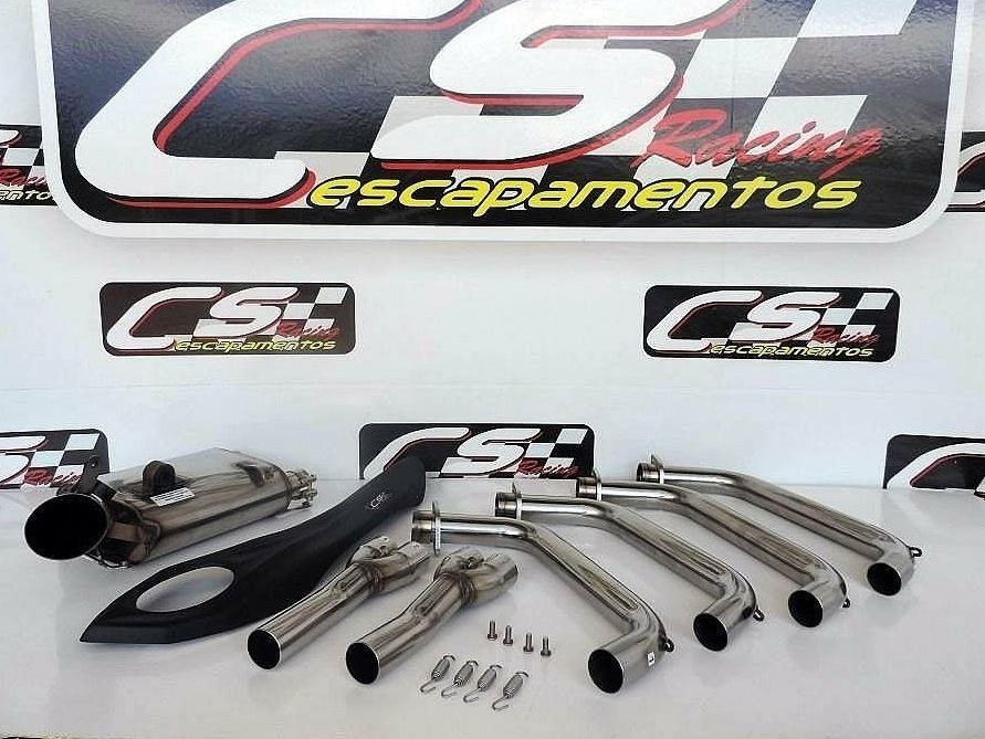 CS Racing アンダーマウントフルエキゾースト マフラー CB600 ホーネット (08-14)