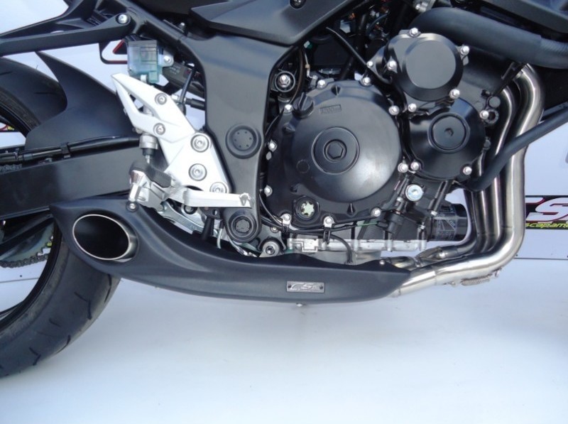 CSRacing製 アンダーマウントフルエキゾーストマフラー GSR750