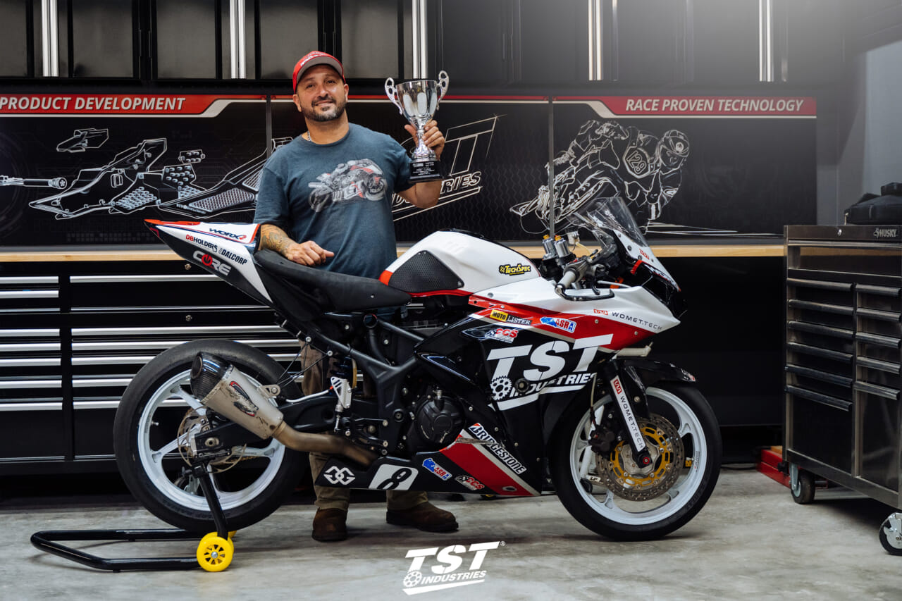 TST Industries NINJA250/R/SL 超軽量 ジュラルミン スプロケット