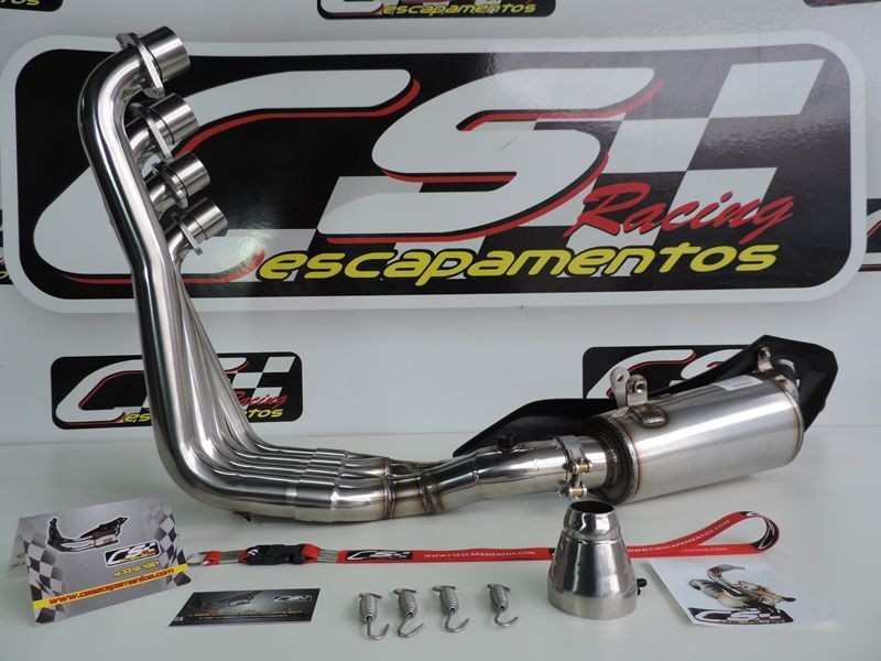 CS Racing アンダーマウントフルエキゾースト マフラー CB650F (14-19)