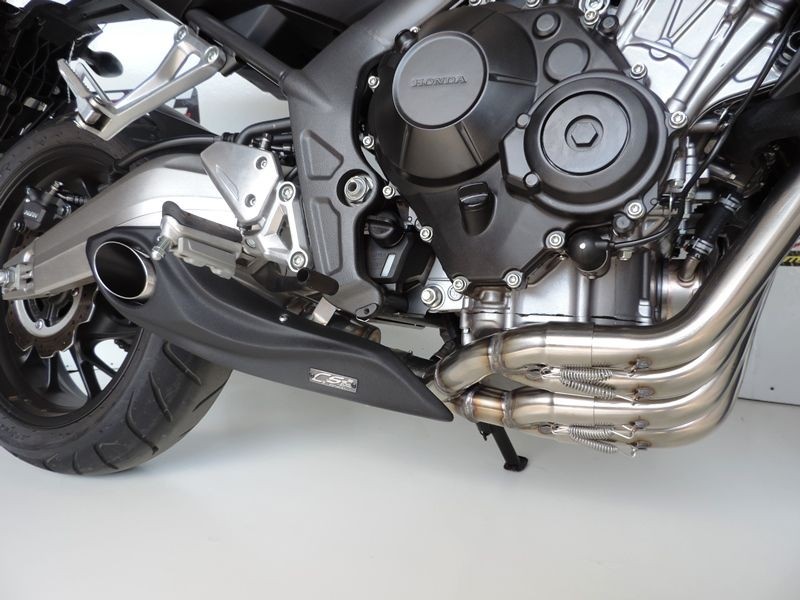 CS Racing アンダーマウントフルエキゾースト マフラー CB650F (14-19)