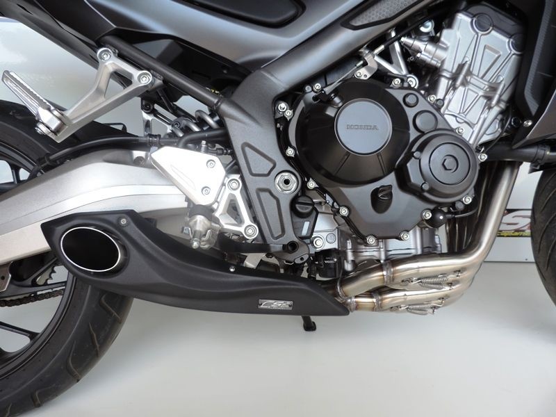 CS Racing アンダーマウントフルエキゾースト マフラー CB650F (14-19)