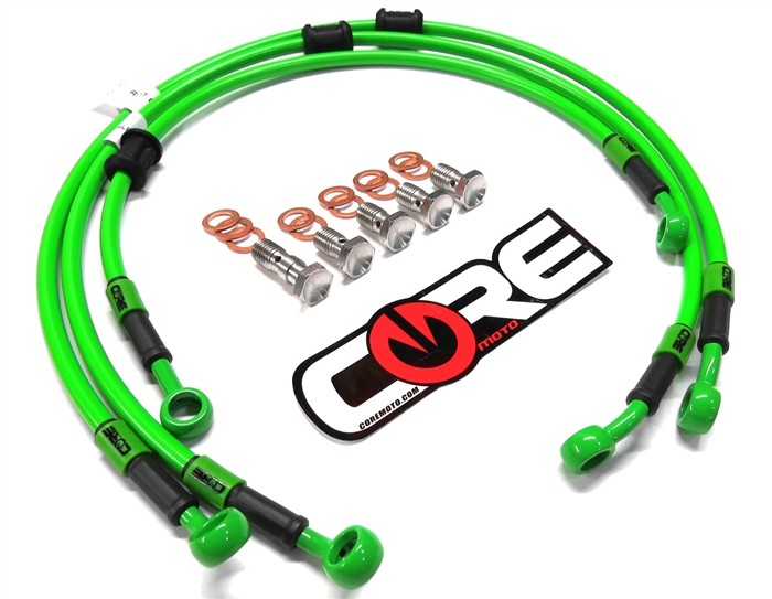 COREMOTO カラーブレーキホース TL1000R