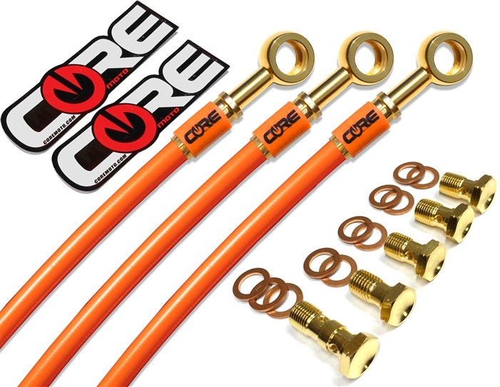 COREMOTO カラーブレーキホース TL1000R
