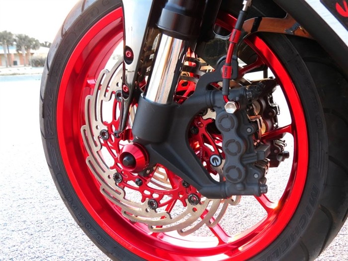 COREMOTO カラーブレーキホース Aprilia Tuono125
