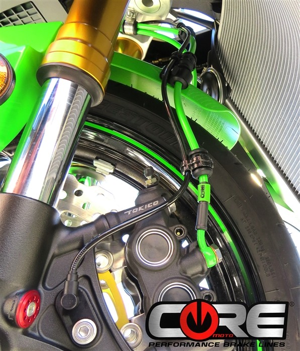 COREMOTO カラーブレーキホース Aprilia Tuono125