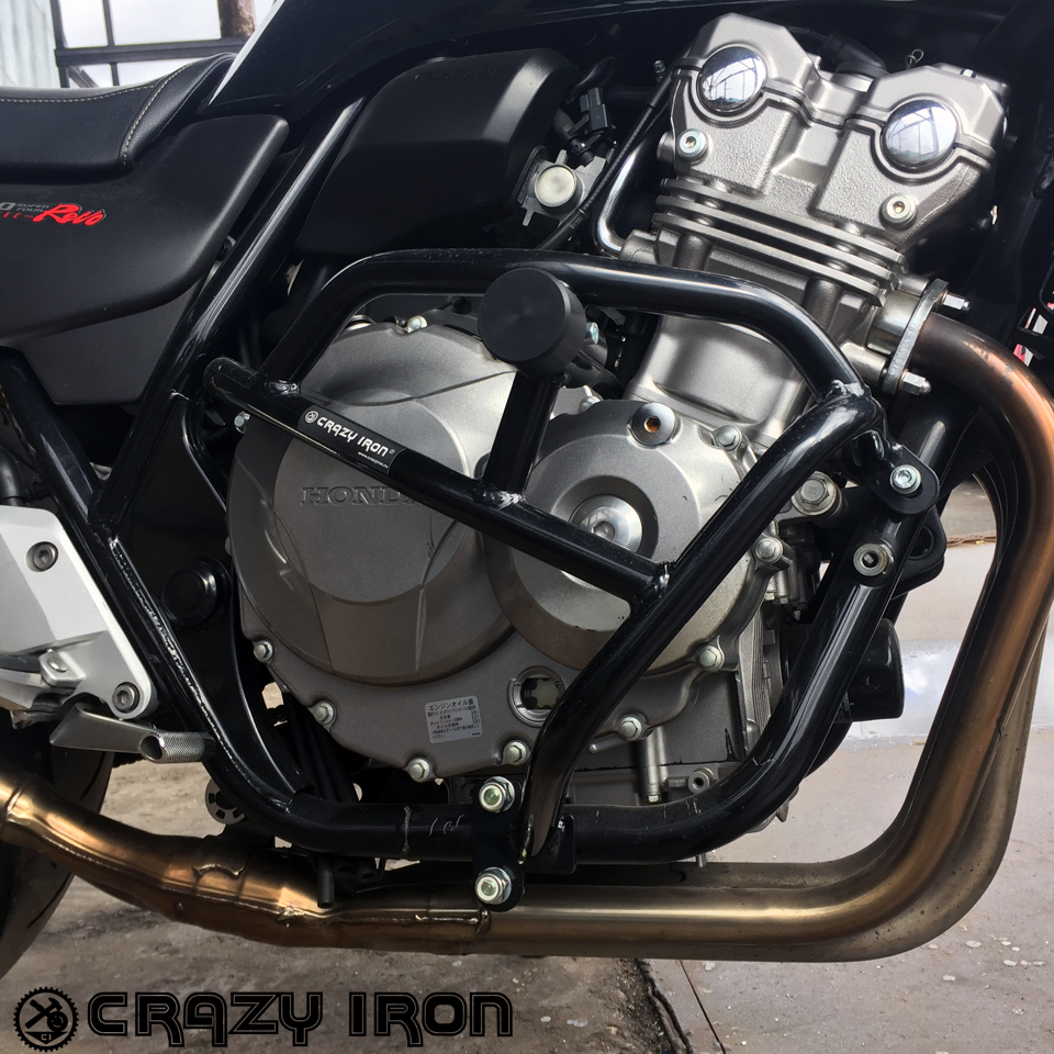 CRAZY IRON エンジンガード CB400SF VTEC REVO