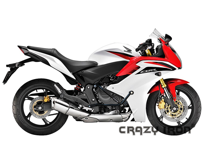 CRAZY IRON エンジンガード CBR600F (11-)