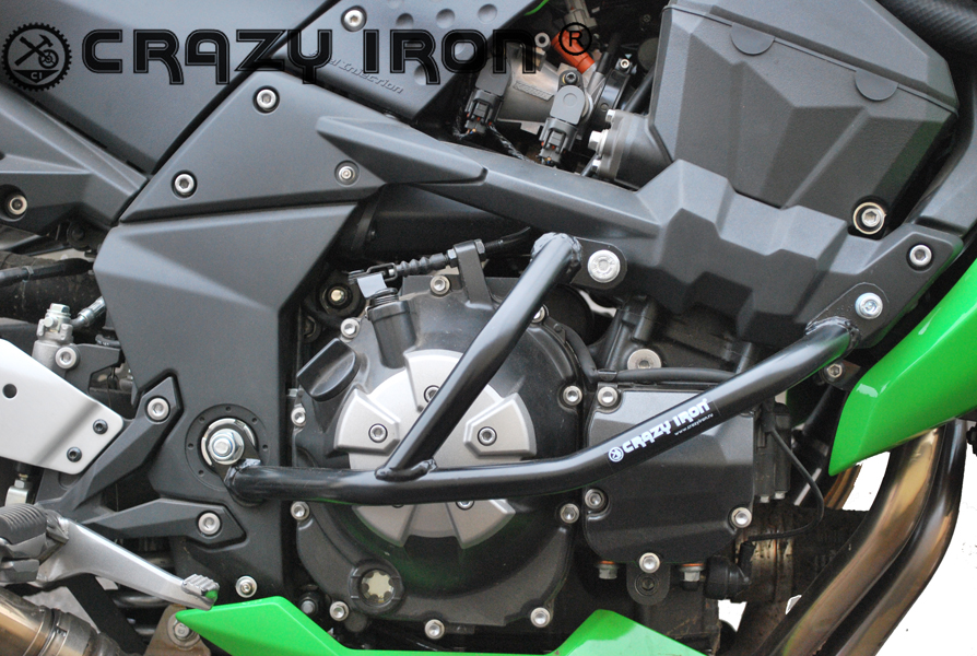 CRAZY IRON エンジンガード Z1000 (07-09)