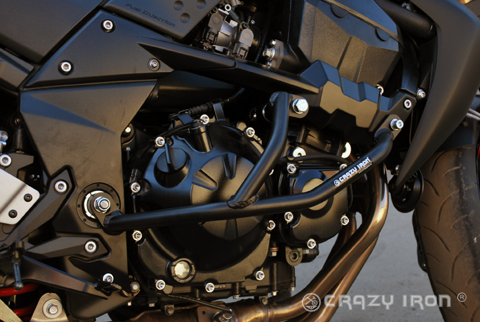 CRAZY IRON エンジンガード Z750R (07-)
