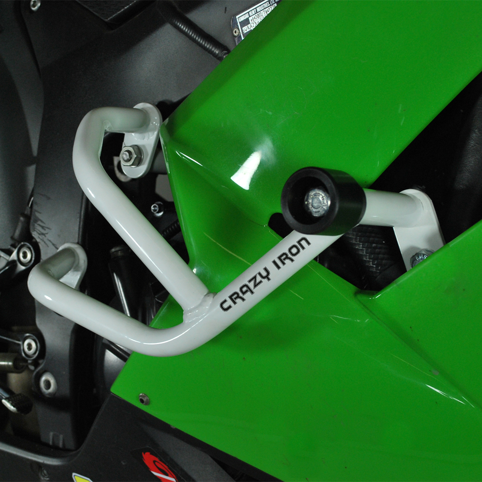 CRAZY IRON エンジンガード ZX-6R (07-08)