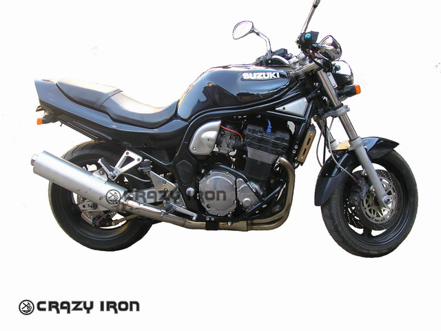 CRAZY IRON エンジンガード GSF750 / GSF1200