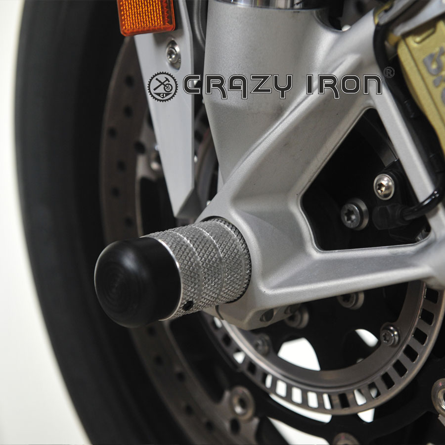 CRAZY IRON スタント用 フロントアクスルスライダー S1000RR (12-20) HP4 (11-14)