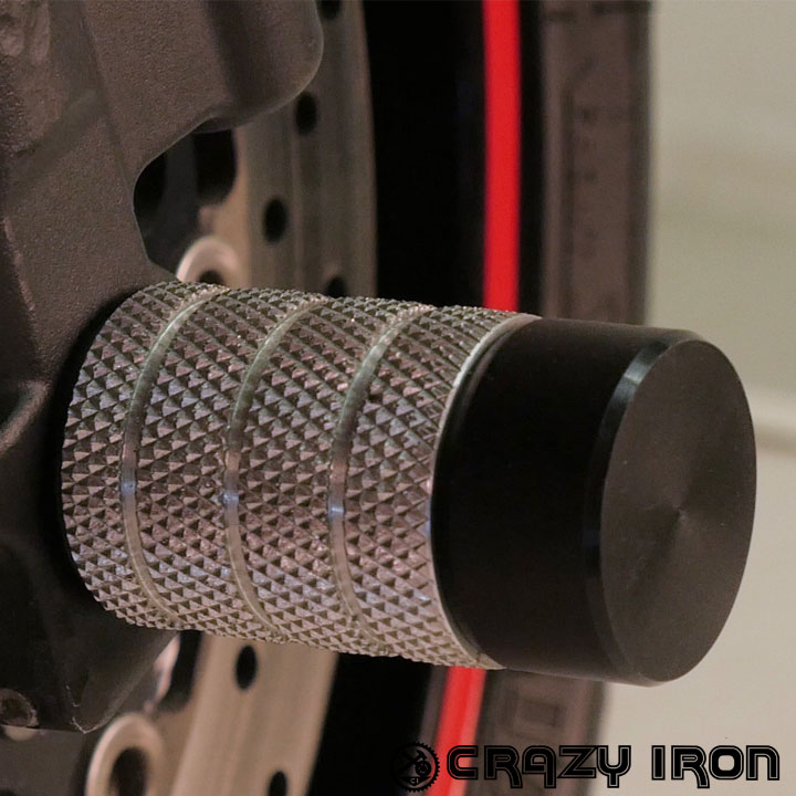 CRAZY IRON スタント用 フロントアクスルスライダー CBR929RR CBR954RR CBR1000RR (04-05)
