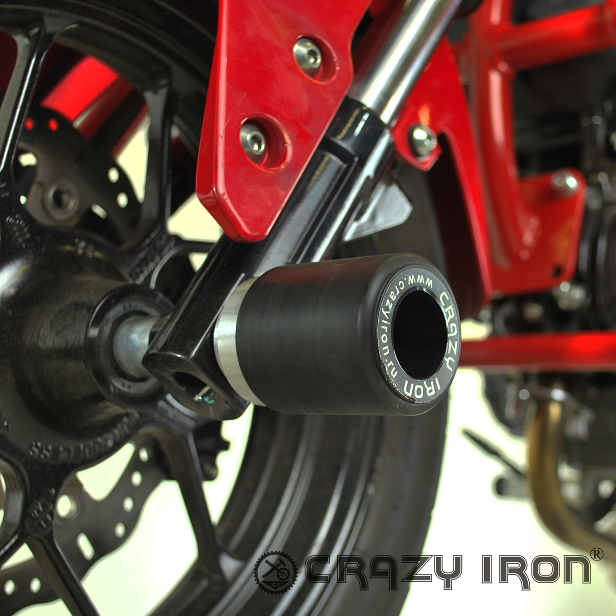 CRAZY IRON スタント用 フロントアクスルスライダー グロム (13-16) 1 CRAZY IRON スタント用 フロントアクスルスライダー グロム (13-16)