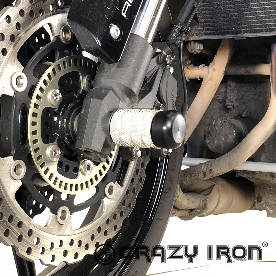 CRAZY IRON スタント用 フロントアクスルスライダー Z800