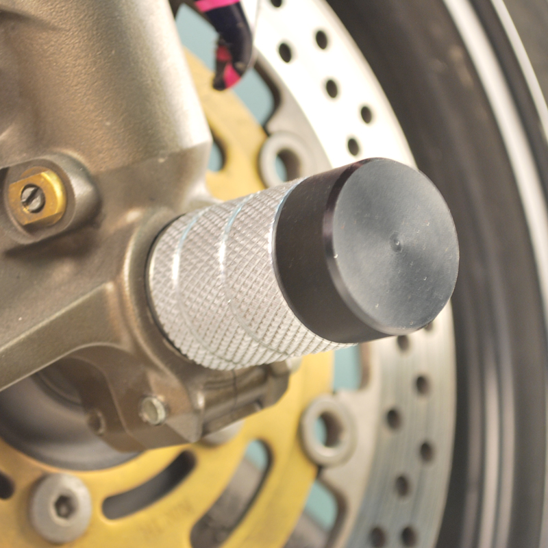 CRAZY IRON スタント用 フロントアクスルスライダー ZX-6R (03-06)