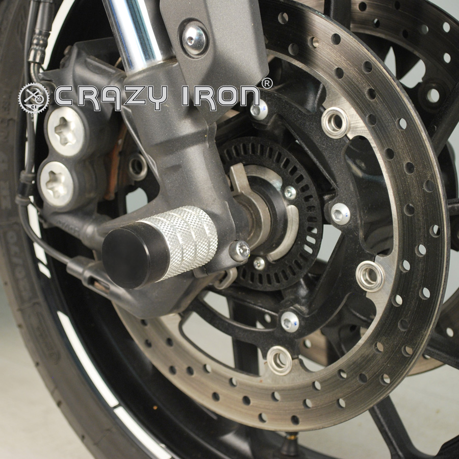 CRAZY IRON スタント用 フロントアクスルスライダー MT-09 FZ-09 TRACER XSR900