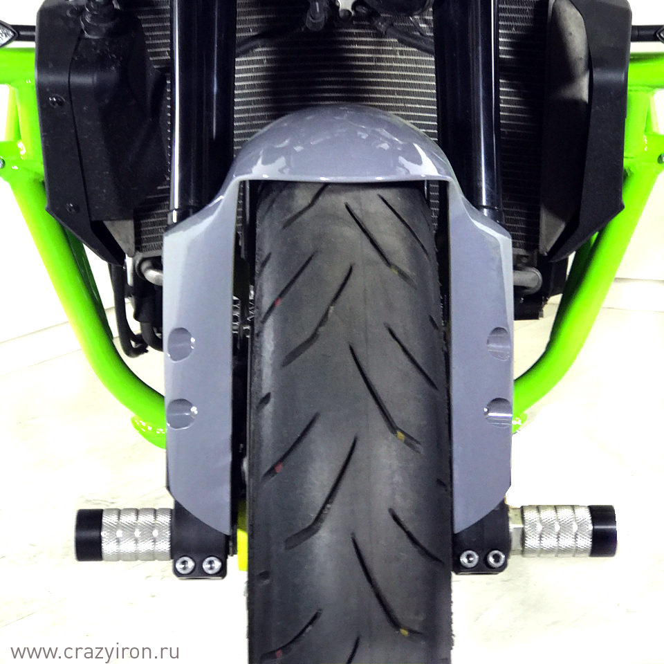 CRAZY IRON スタント用 フロントアクスルスライダー MT-10