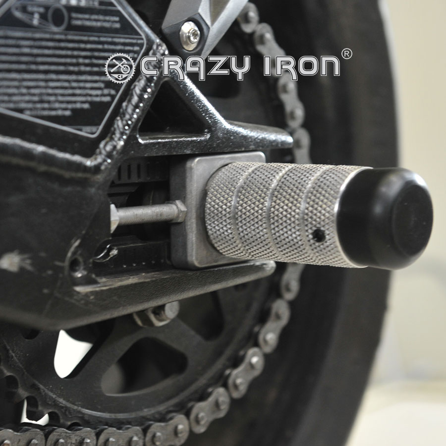 CRAZY IRON スタント用 リア アクスルスライダー S1000RR (12-20) HP4 (11-14)