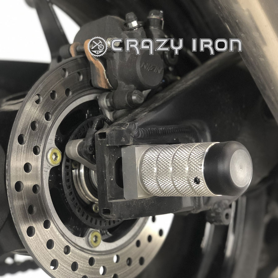 CRAZY IRON スタント用 リア アクスルスライダー CBR1000RR (17-19)