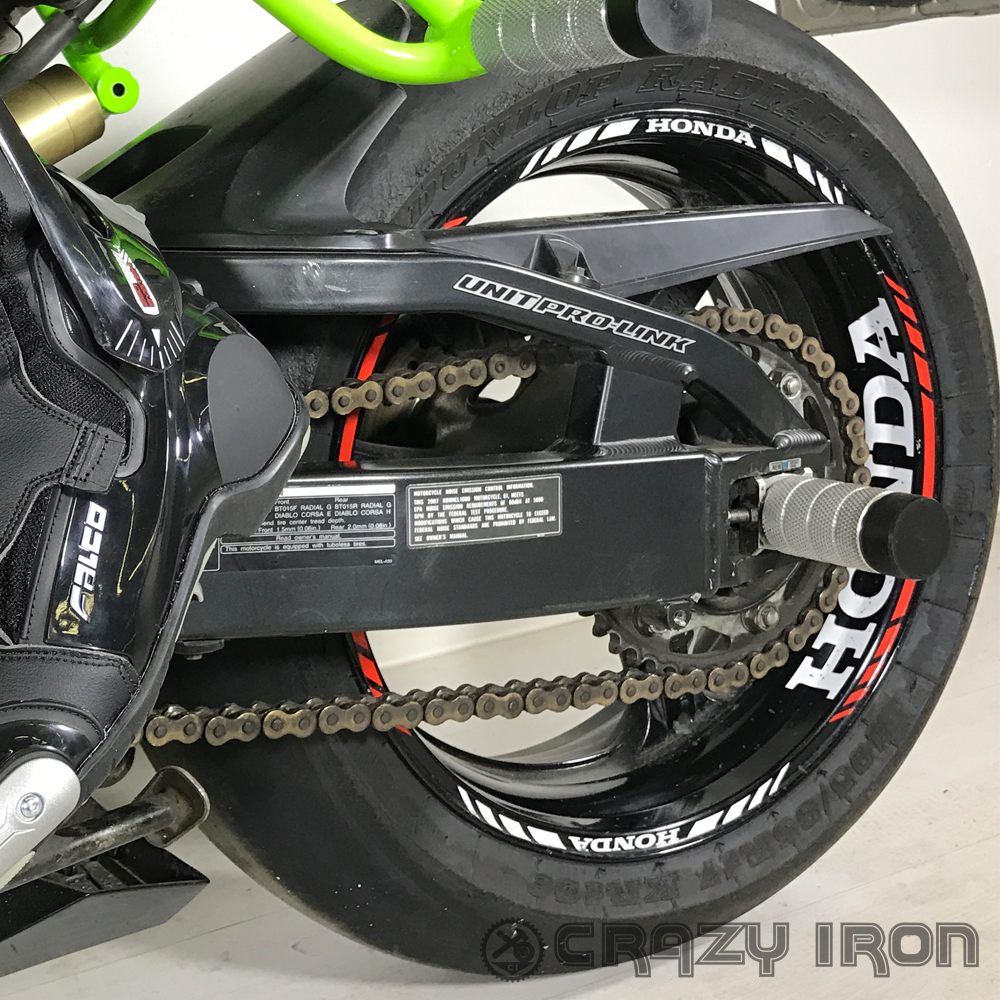 CRAZY IRON スタント用 リア アクスルスライダー CBR929RR CBR954RR CBR1000RR (04-05)