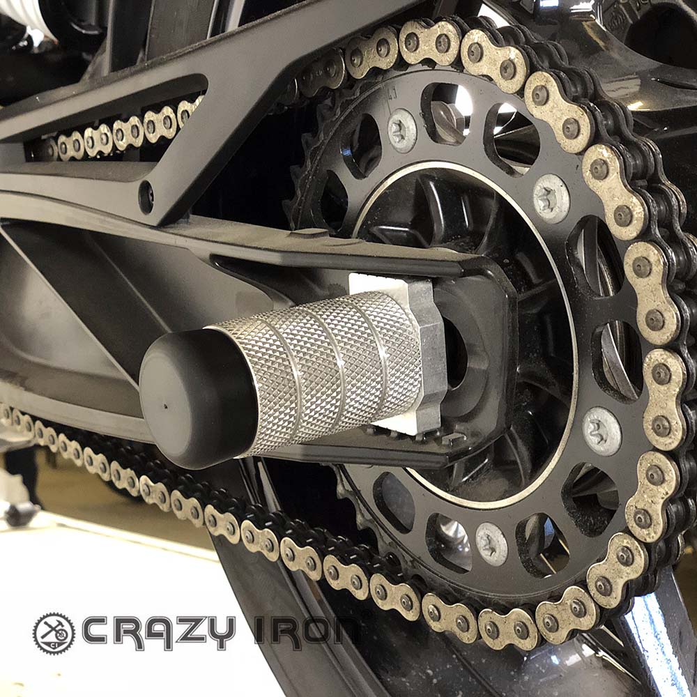 CRAZY IRON スタント用 リア アクスルスライダー KTM Duke 790