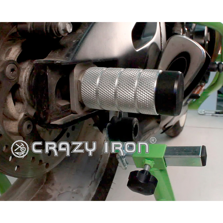 CRAZY IRON スタント用 リア アクスルスライダー GSX-R600 GSX-R750 (06-10)