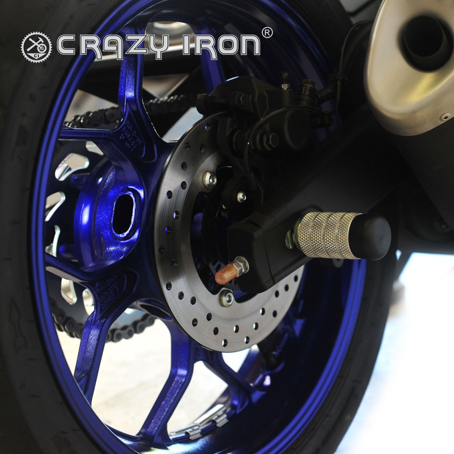 CRAZY IRON スタント用 リア アクスルスライダー YZF-R25 YZF-R3 MT-25 MT-03