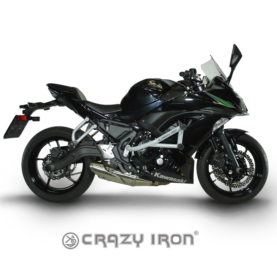 CRAZY IRON レースアーマー Ninja650 (17-19) / Z650 (17-)