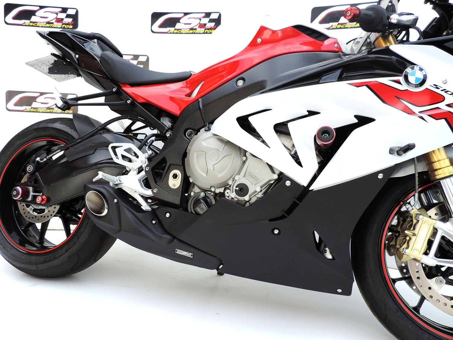 CS Racing アンダーマウントフルエキゾースト マフラー BMW S1000RR 17-19