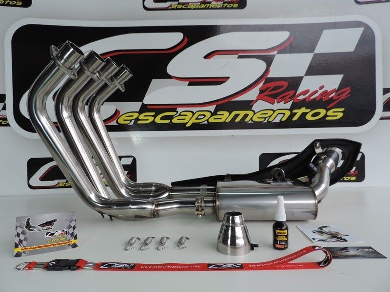 CS Racing アンダーマウントフルエキゾースト マフラー CB600 ホーネット (08-14)