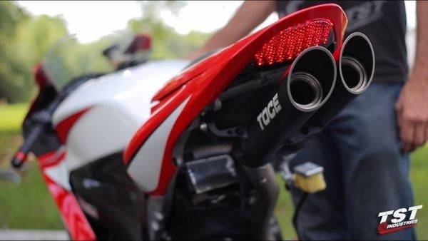 TOCE Performance 製 スラッシュ スリップオン マフラー CBR600RR (07-18)