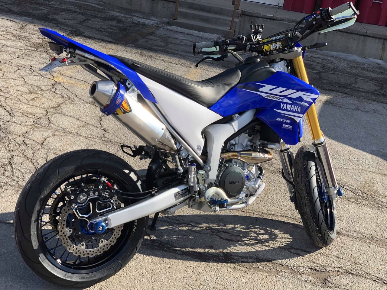 KEVTEK WR250X 用 デュアルキャリパーブラケット / ビッグローターキット