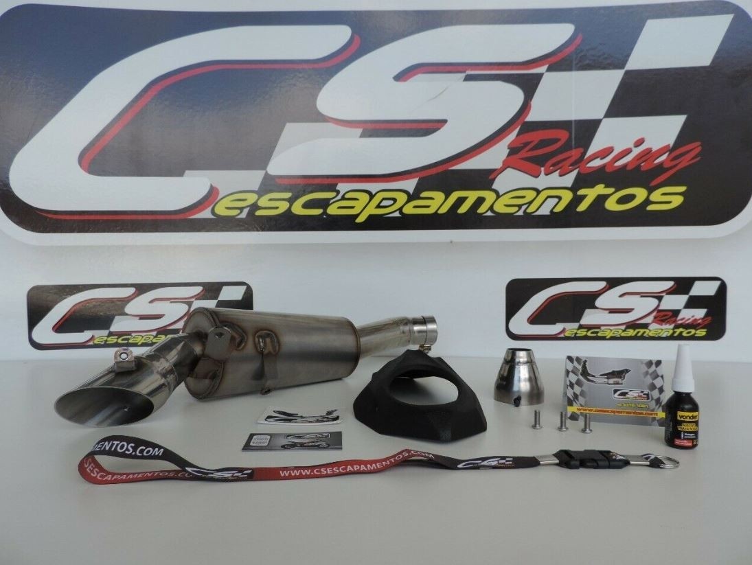 CS Racing アンダーマウントスリップオンマフラー トライアンフ ストリートトリプル 765R/RS/S