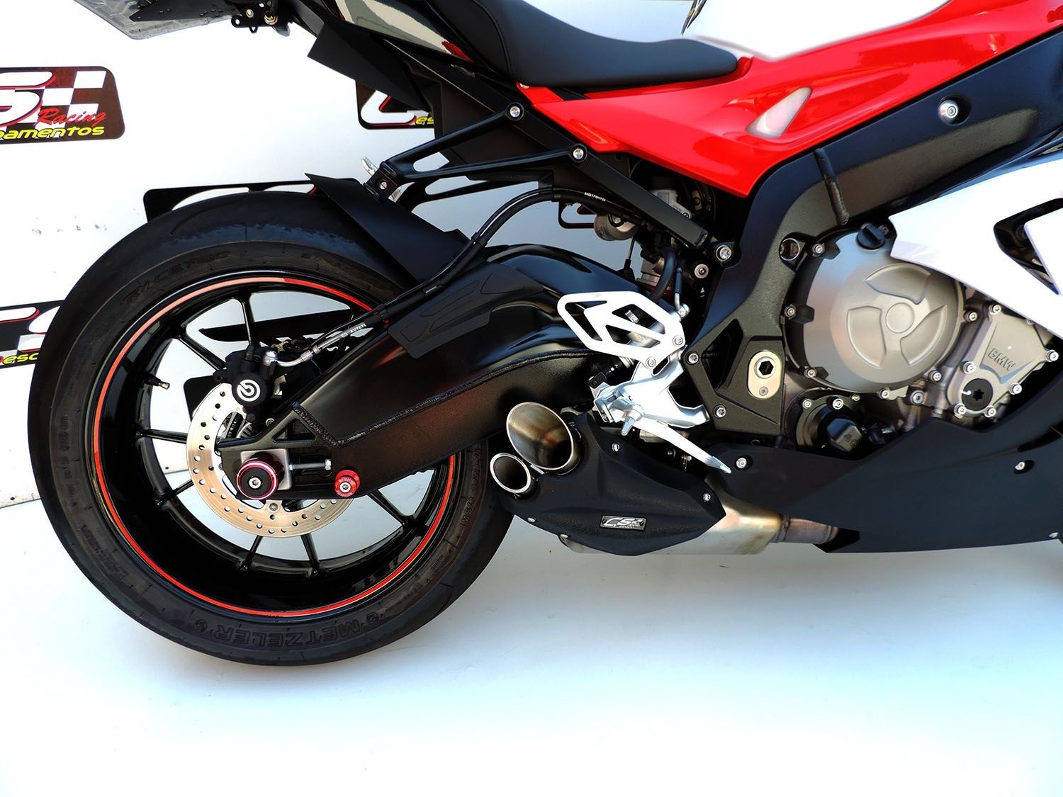 CS Racing アンダーマウント スリップオン マフラー BMW S1000RR 17-19