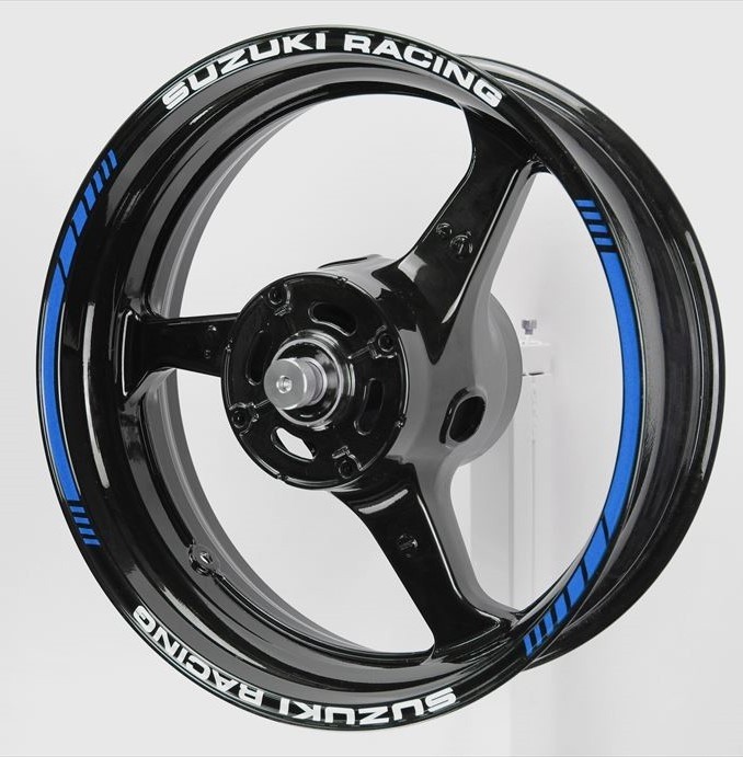 カスタムリムステッカー SUZUKI RACING