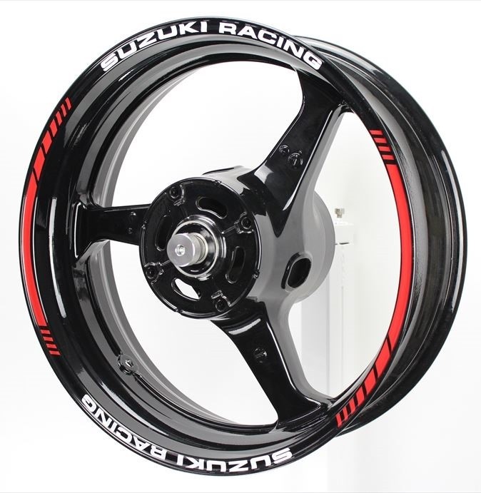 カスタムリムステッカー SUZUKI RACING