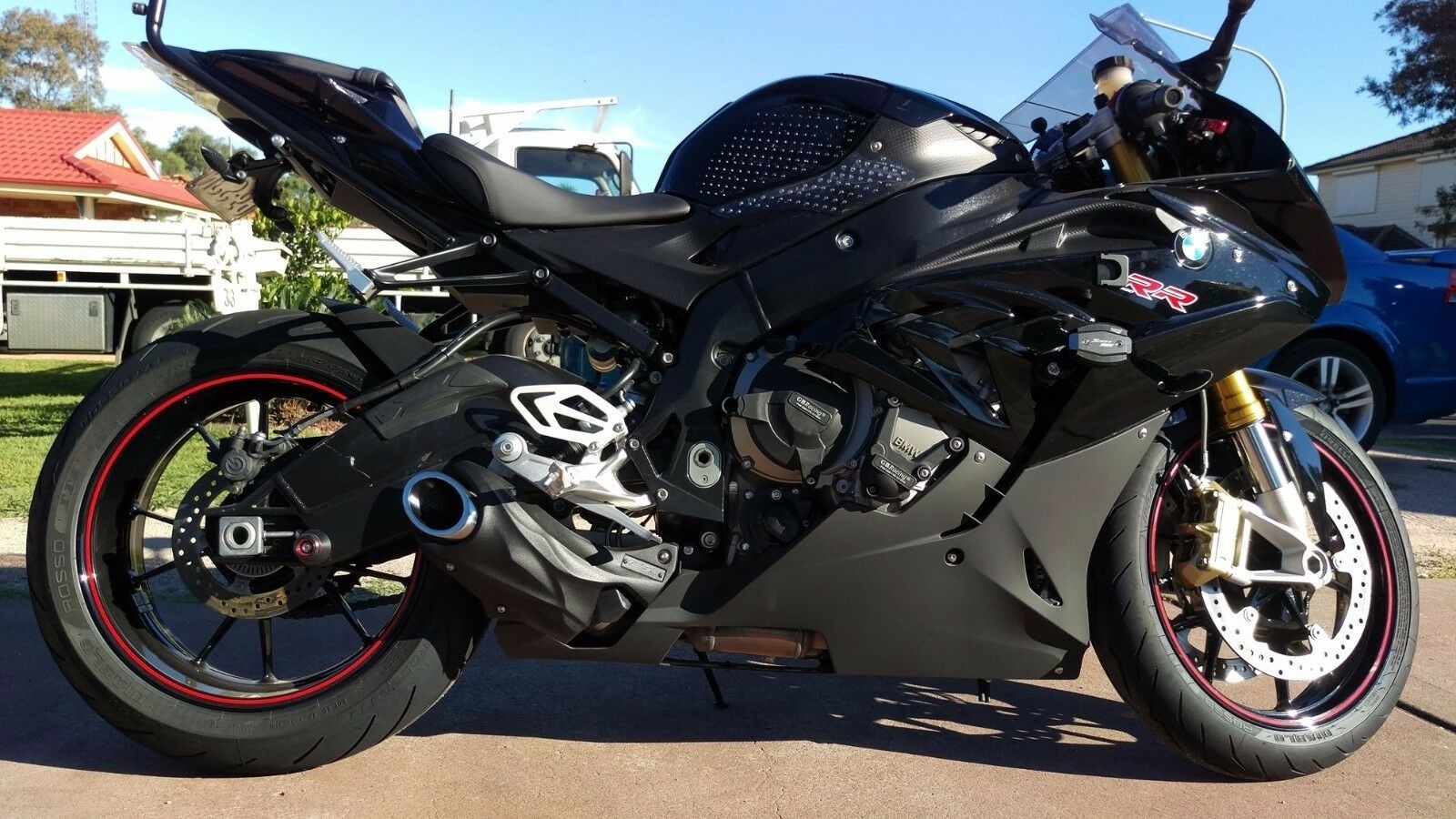 CS Racing アンダーマウント スリップオン マフラー BMW S1000RR 15-16