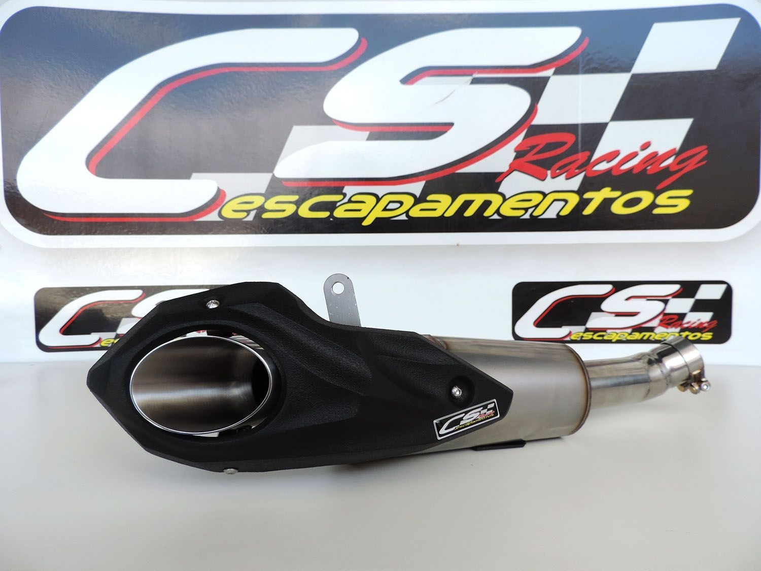 CS Racing アンダーマウントスリップオンマフラー トライアンフ ストリートトリプル 765R/RS/S