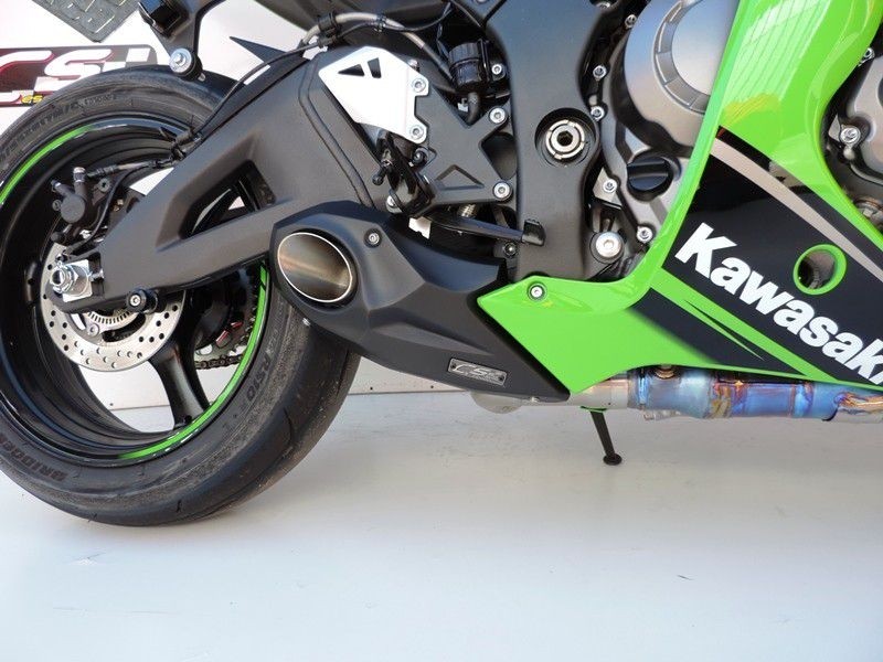 CS Racing アンダーマウント スリップオン マフラー ZX10R (16-19)